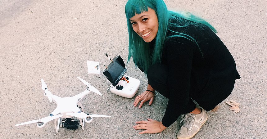   طائرات من دون طيار بدل السيلفي 