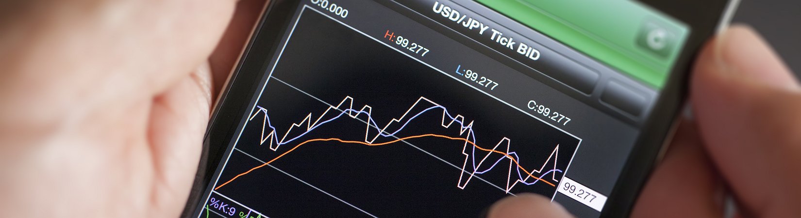 الاستثمارات عبر الهاتف الذكي