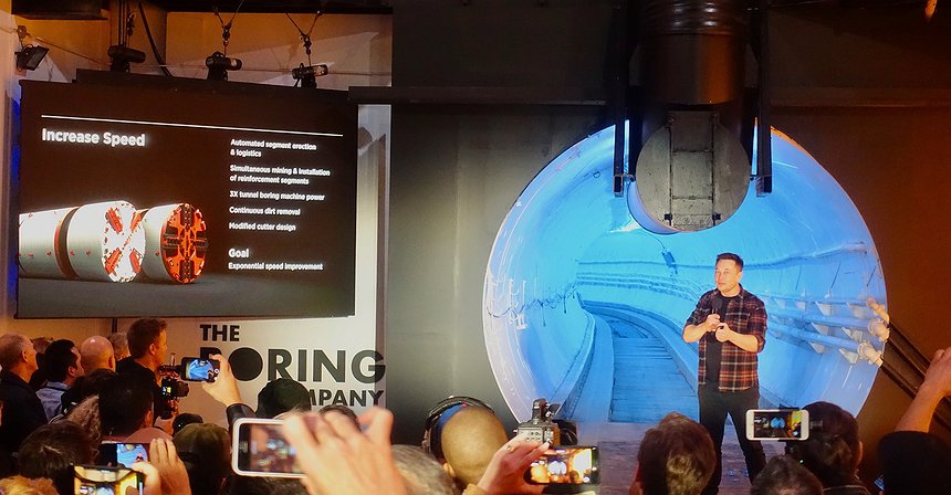 Elon Musk's Boring Company Starts Accepting DOGE