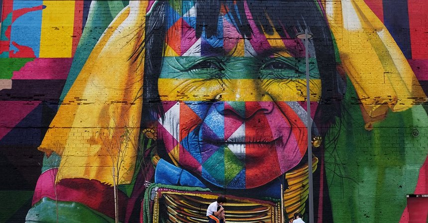 Conheça o trabalho de Eduardo Kobra, artista de rua brasileiro