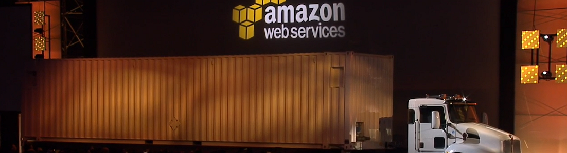 Amazon transportará sus datos en camiones