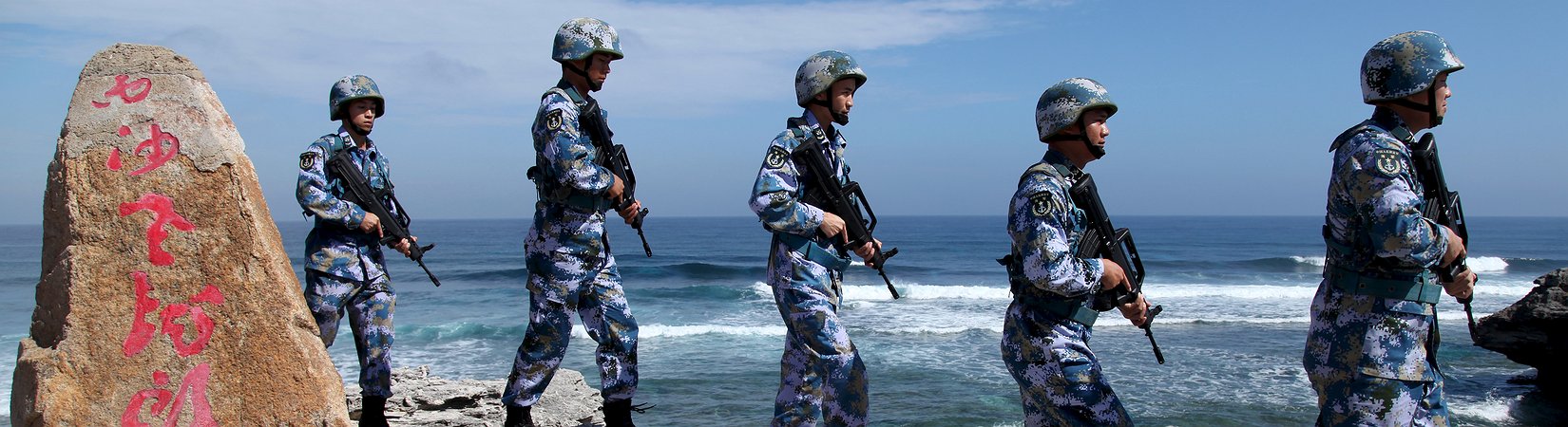 Como a China está a controlar o Mar do Sul da China