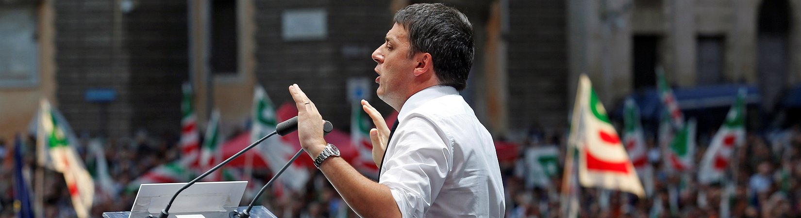 Renzi: referendum è derby tra passato e futuro, “se non fanno le riforme Italia è finita”