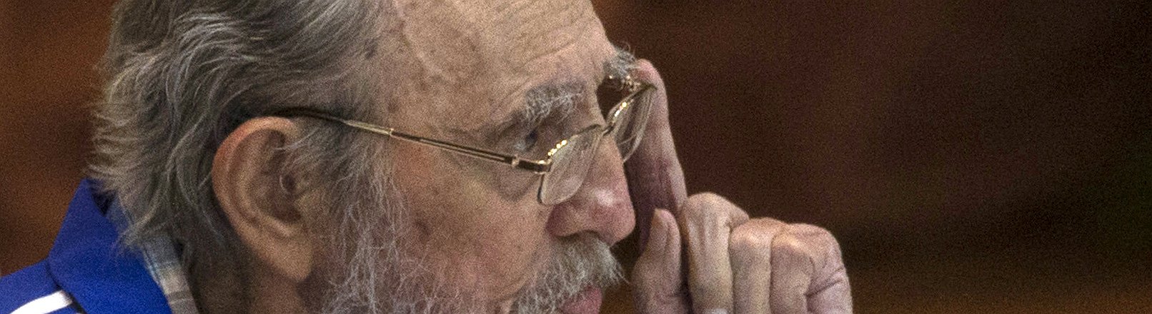 Fidel Castro da un discurso de despedida