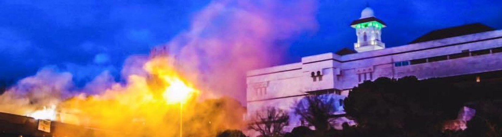 Amenazas contra la mezquita de la M-30 en Madrid