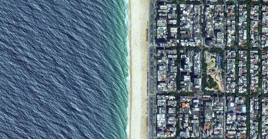 Imágenes de satélite de ciudades famosas: ¿Las reconoces desde esta perspectiva?