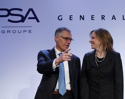 PSA anunciou aquisição da Opel à norte-americana General Motors