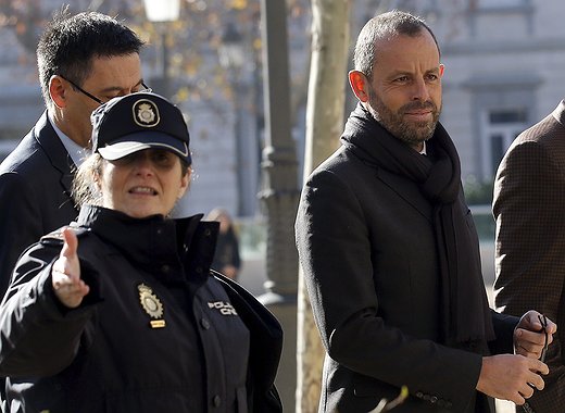 Detienen el expresidente del Barcelona Sandro Rosell por blanqueo de capitales