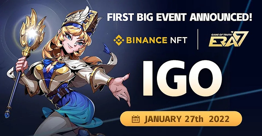 Era7 to Conduct its IGO on Binance on January 27, Avails 13k Mystery Boxes