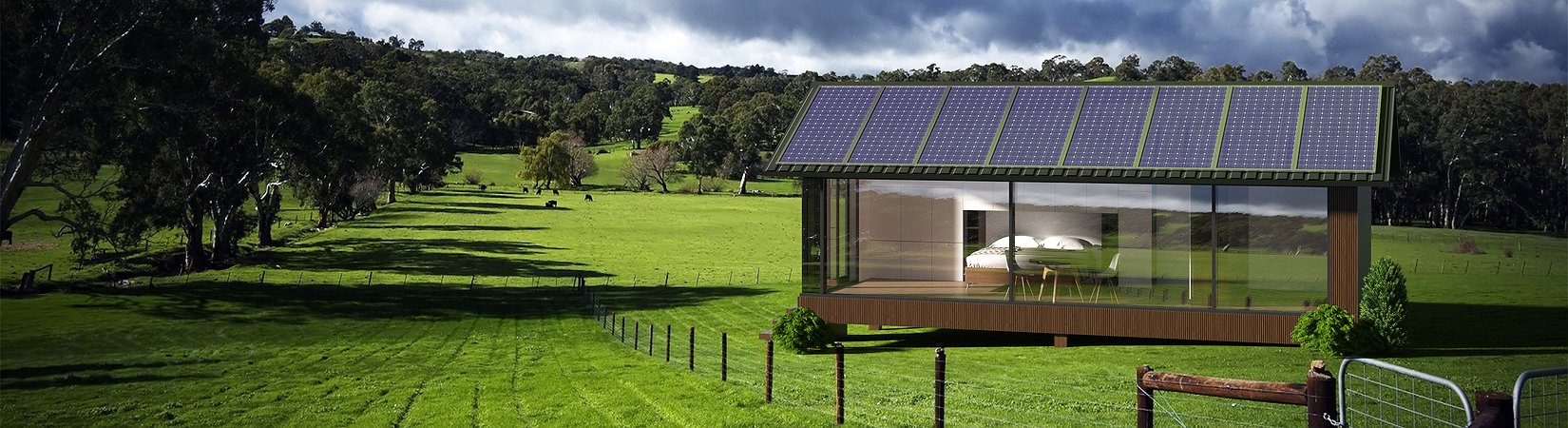 داخل البيت المطبوع على طابعة ثلاثية الأبعاد