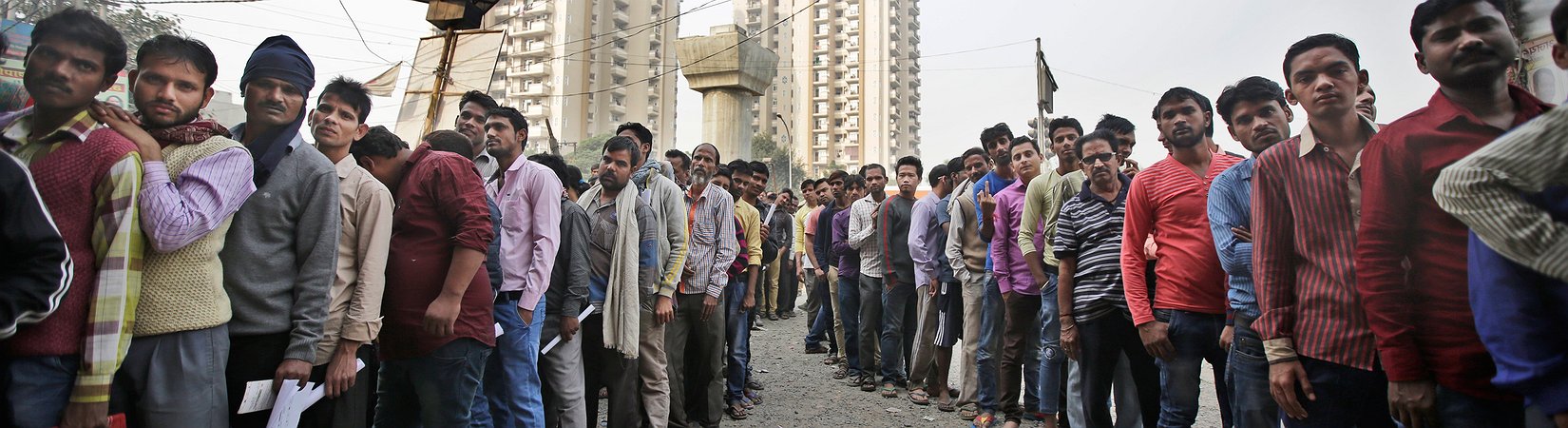 Los elevados costes económicos de la desmonetización de la India
