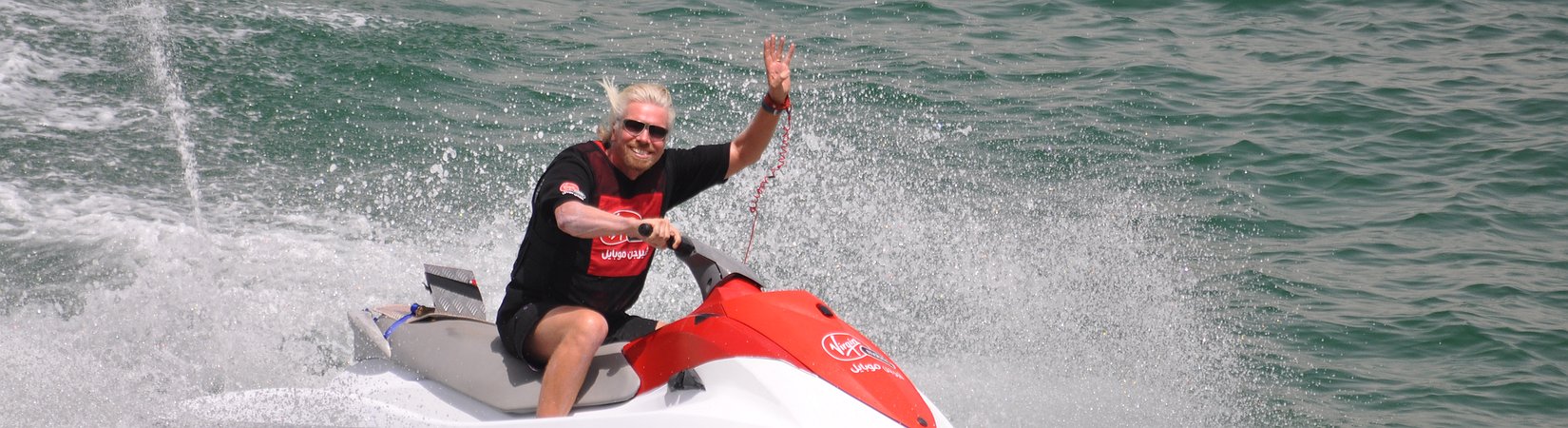 Os incríveis brinquedos do bilionário Richard Branson