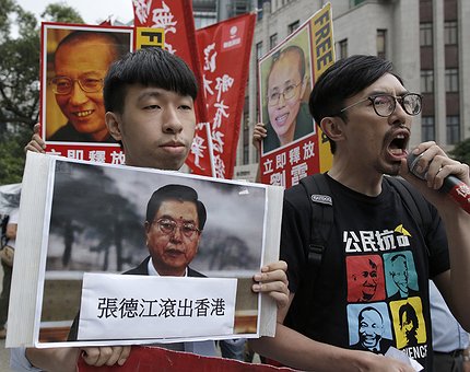 Protestos em Hong Kong