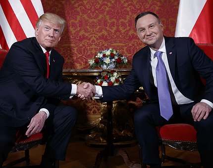 Trump comienza su visita a Europa