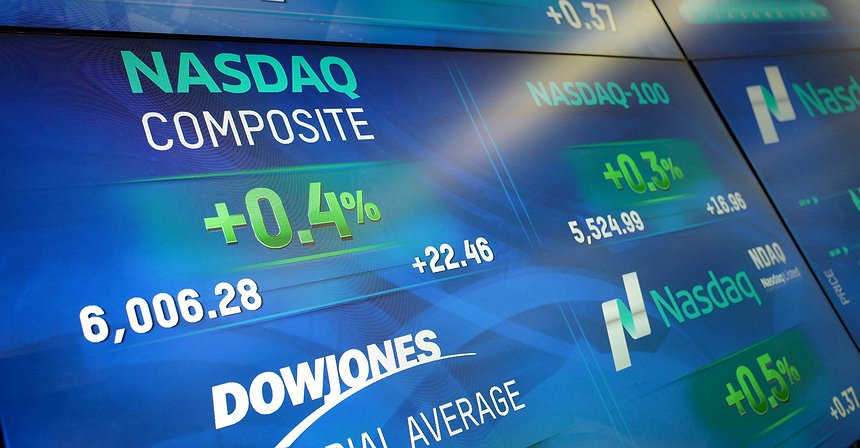 NASDAQ crosses 6000-point milestone