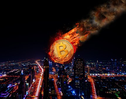 Criptovalute in rosso, flessione di 4.000 $ per il bitcoin