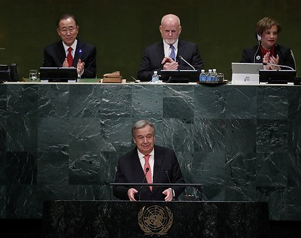 António Guterres apresenta plano de ação no Conselho de Segurança da ONU
