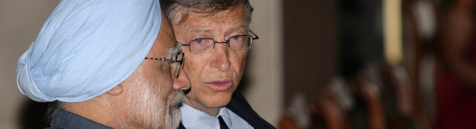 بيل غيتس ينقذ الهند