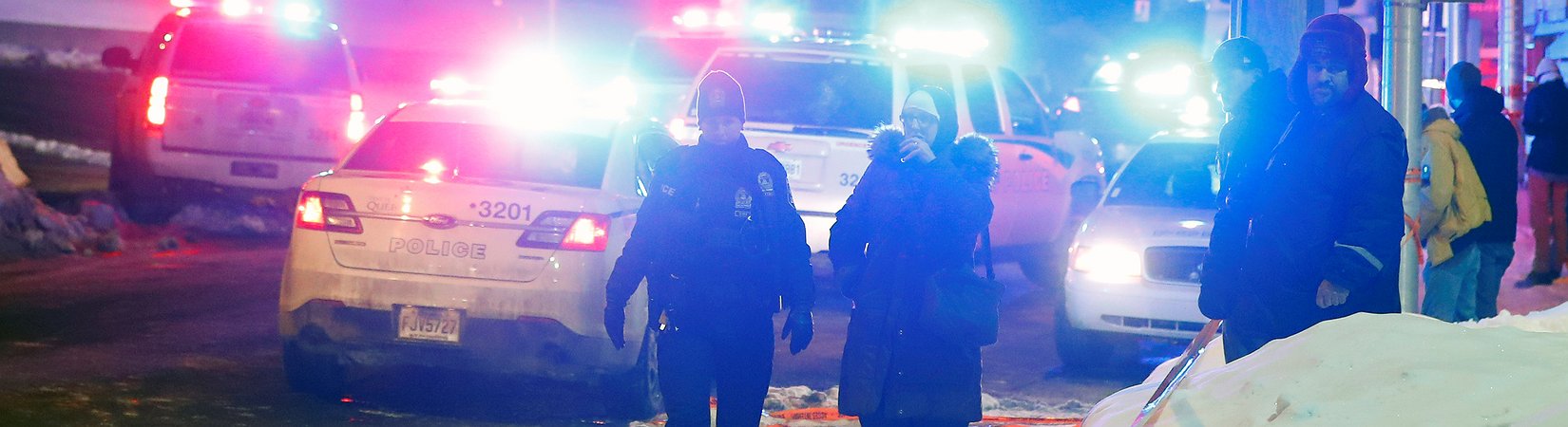 Homens armados abriram fogo contra indivíduos em mesquita no Quebec, Canadá
