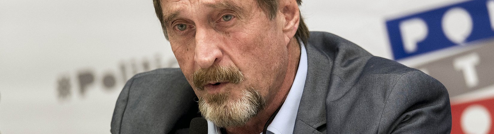 McAfee Launches 2020 Presidential Bid