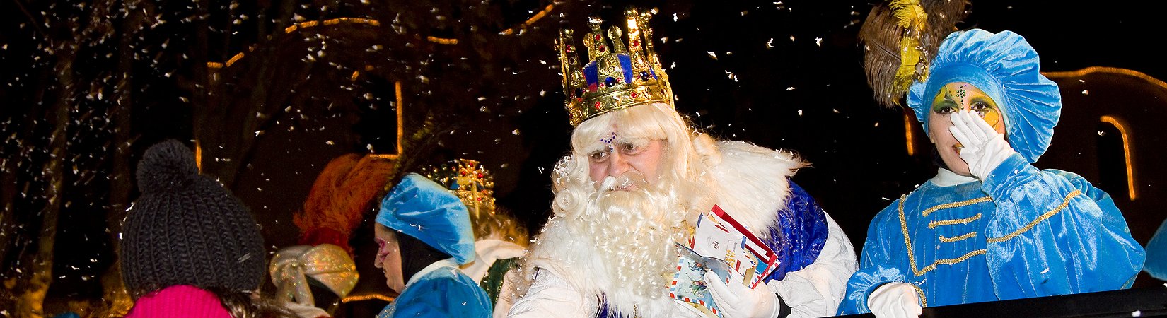 Los Reyes Magos se acercan al pueblo llano