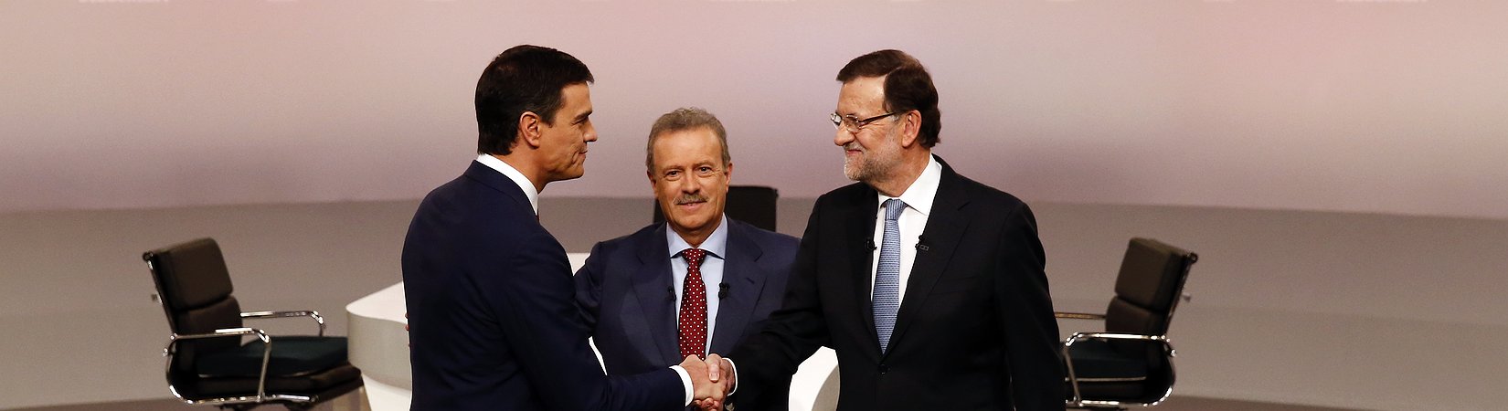 Tensión en el cara a cara entre Sánchez y Rajoy