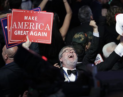   La victoria de Donald Trump hace subir las acciones