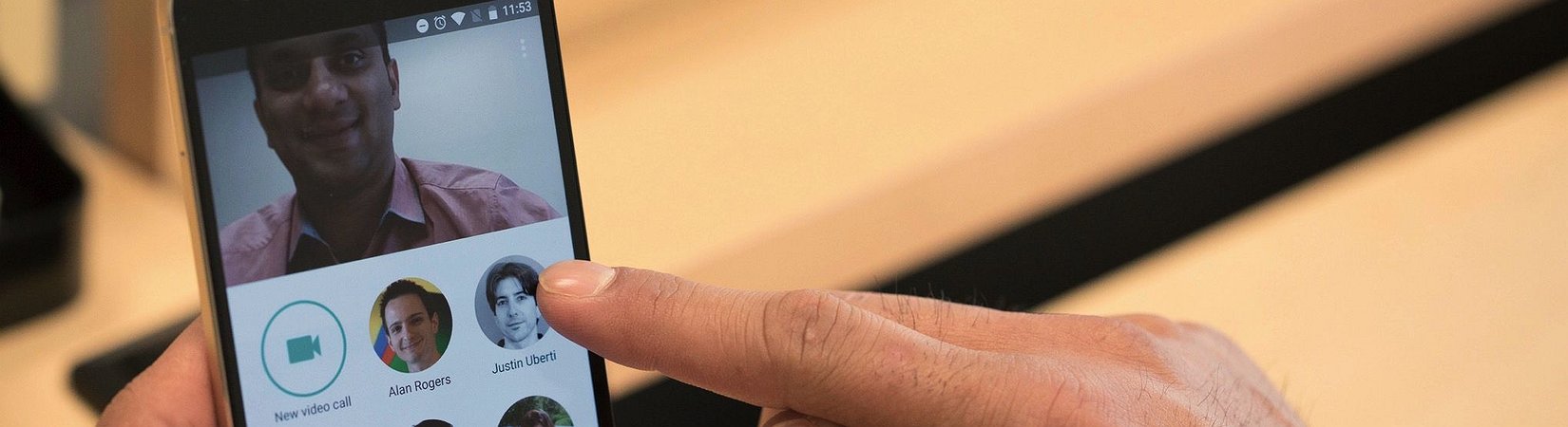 Google lançou aplicação de chat de vídeo