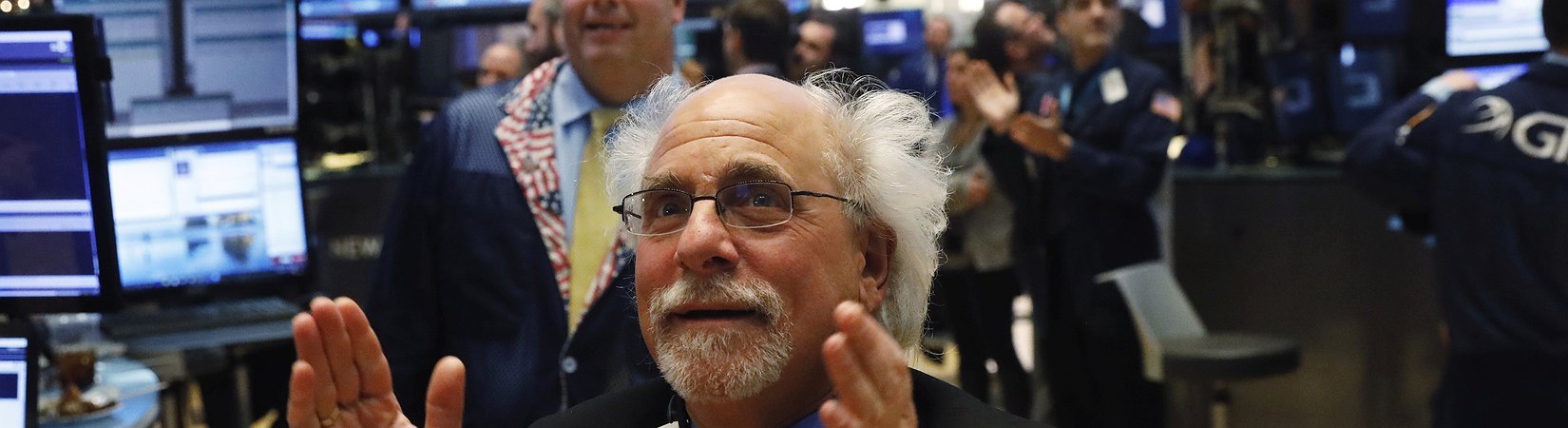 Il Dow Jones supera i 20.000 punti, è record storico