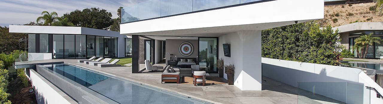 A mansão de Calvin Klein