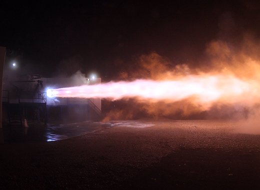 SpaceX lleva a cabo la primera prueba del motor Raptor