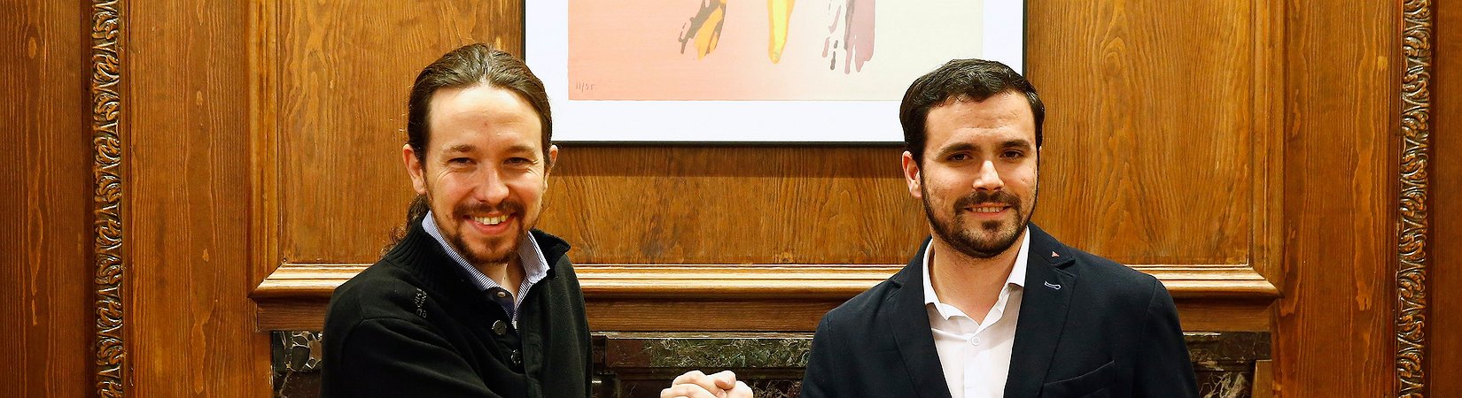 Pablo Iglesias ofrece una negociación Podemos, PSOE, IU y Compromís