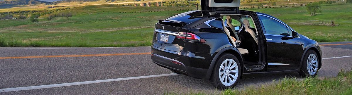 Prueba de conducción del Tesla Model X D100