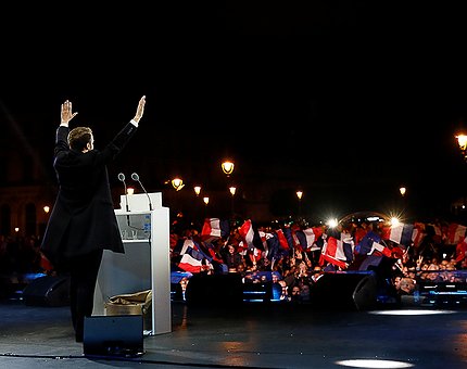 Macron se convierte en el nuevo presidente de los franceses