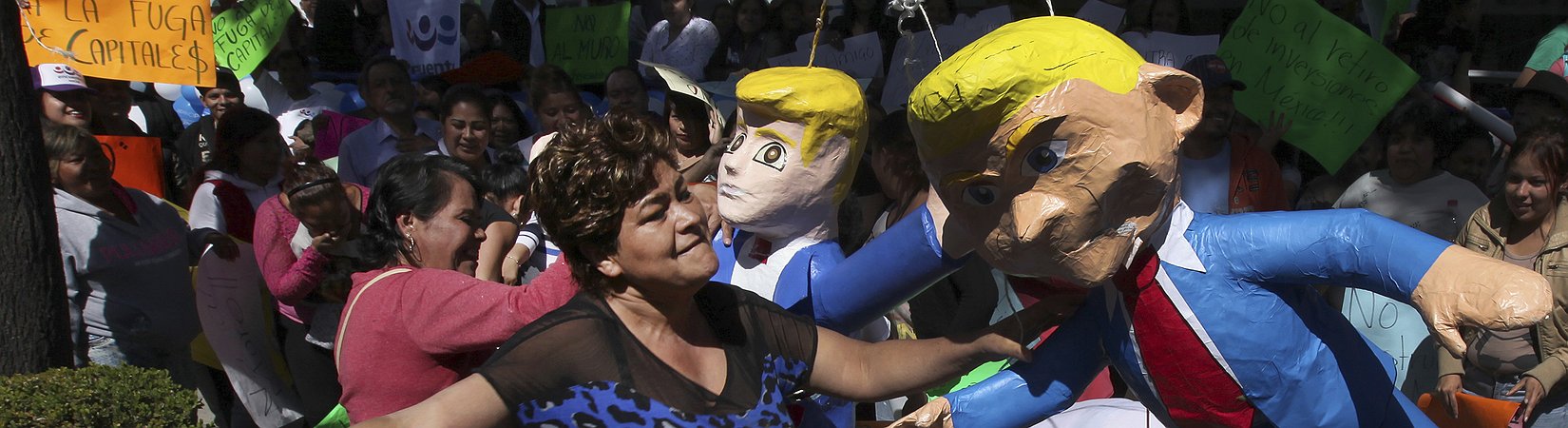 Donald Trump quiere aplicar un impuesto del 20% sobre las importaciones mexicanas