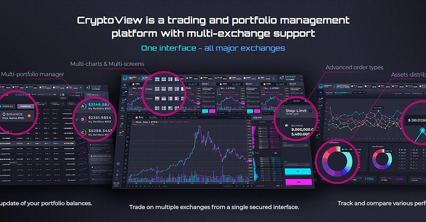 Manage Multiple Portfolios and Wallets with CryptoView