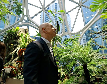 Amazon alcançou o pódio das empresas mais valiosas do mundo