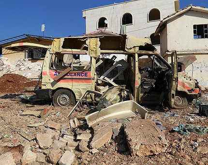 Siria: distrutto l’ultimo ospedale ad Aleppo Orientale