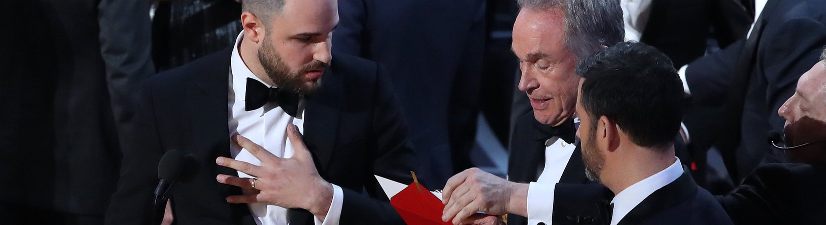 Incómoda confusión en la ceremonia de los Oscar