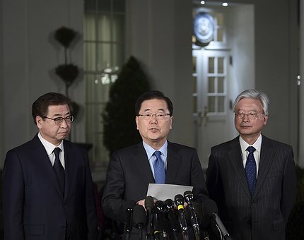 Donald Trump aceitou encontrar-se com Kim Jong-un