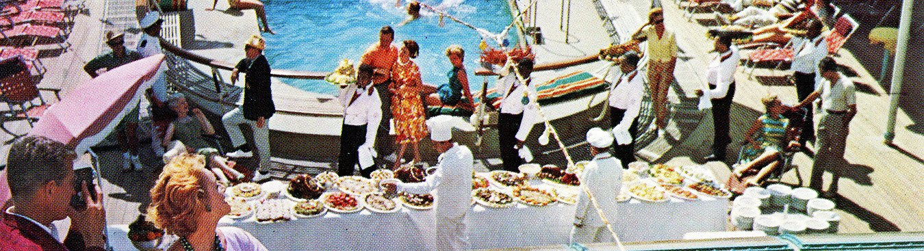 Fotografías vintage que muestran el glamour de los antiguos cruceros