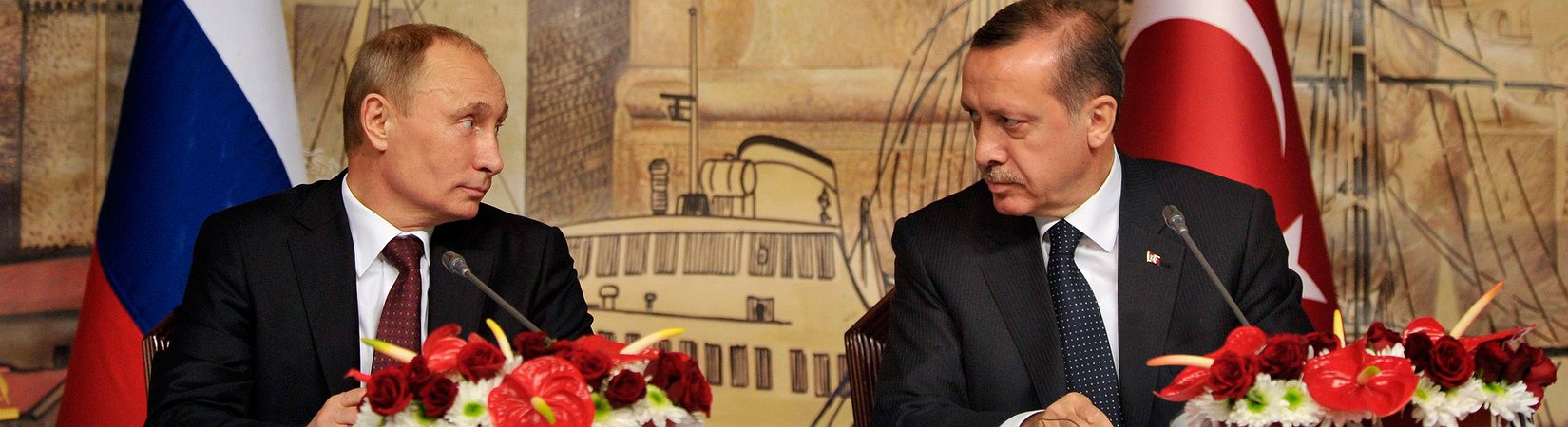 La reunión entre Erdogan y Putin en San Petersburgo 