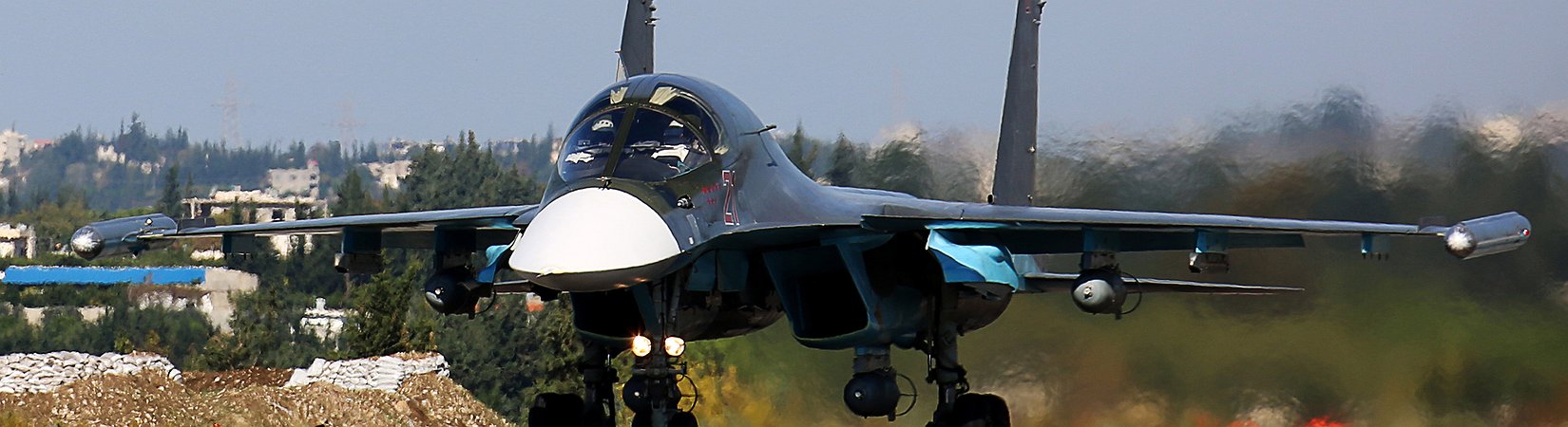 Un avión militar se estrella en Siria