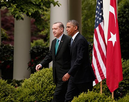 Obama reúne com Erdogan em Washington