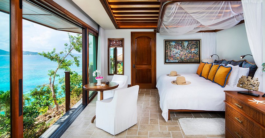 Cómo descansar por 77.500 $ en la isla privada de Richard Branson