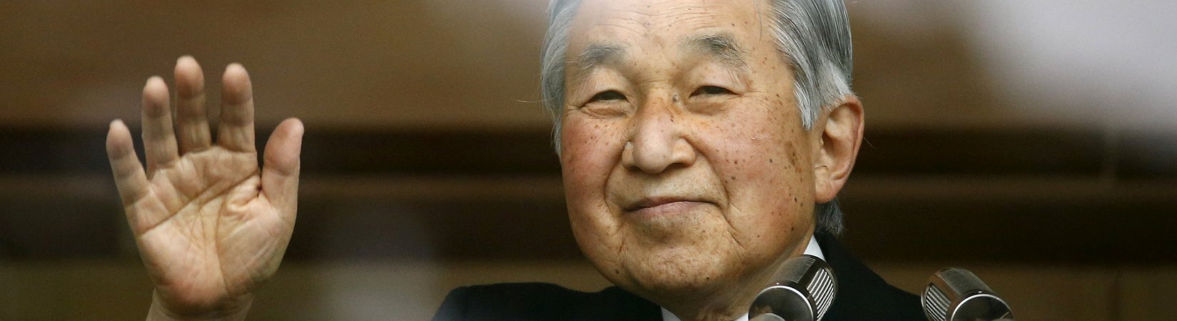 Imperador do Japão fala de sucessão