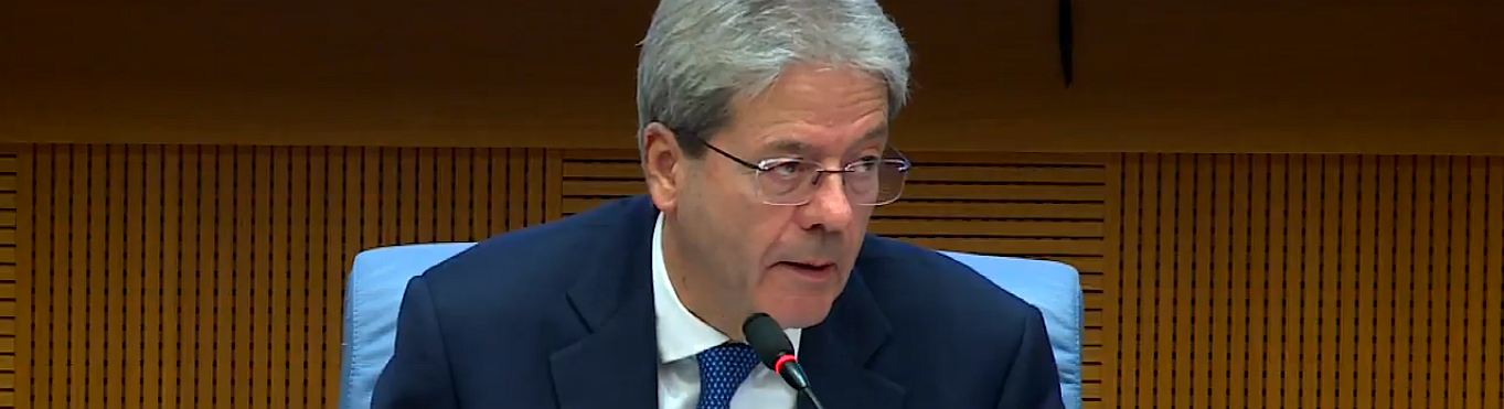 Gentiloni: “L'Italia si è rimessa in moto”