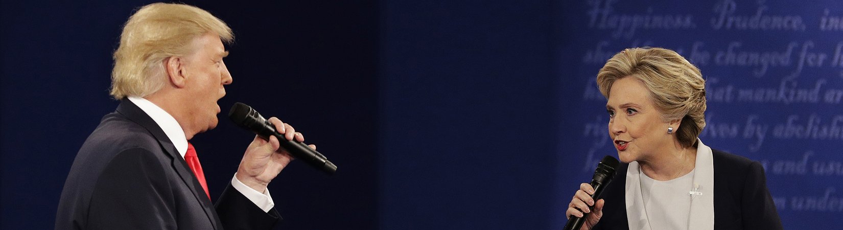 Donald Trump está a solo un punto de distancia de Hillary Clinton