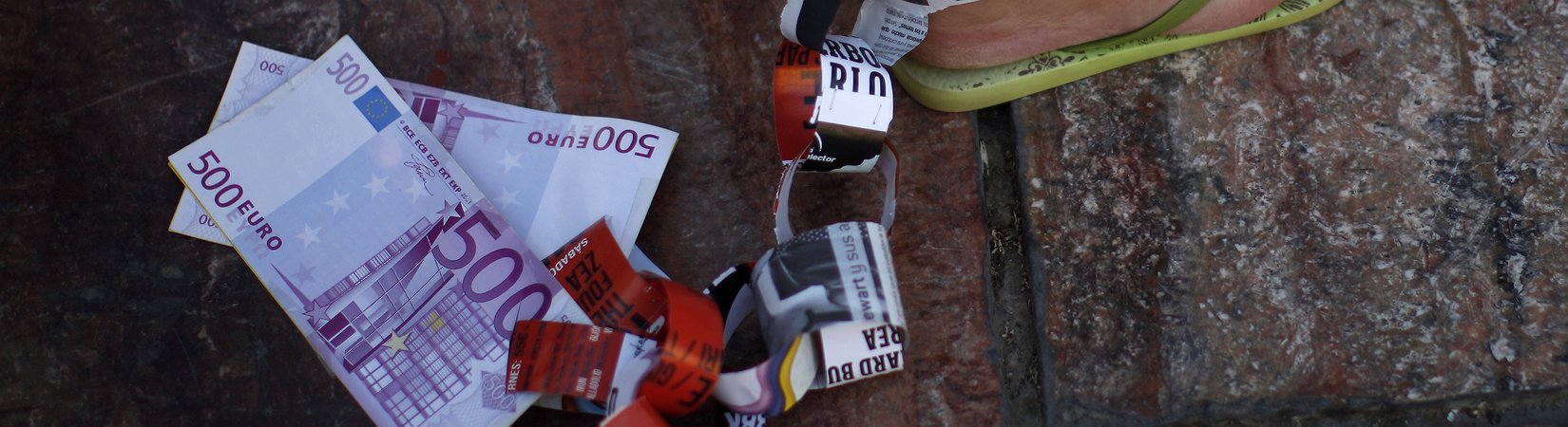 Principales víctimas del euro