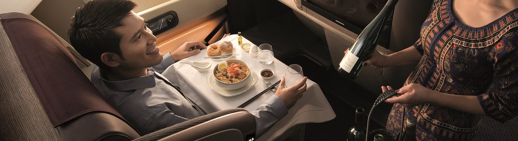 5 شركات طيران بأفضل قوائم طعام